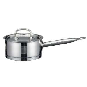   Thick Tri Ply Bottom 1 1/4 Quart Sauce Pan with Lid
