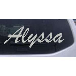  Silver 30in X 11.0in    Alyssa Car Window Wall Laptop 