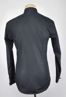 Authentic $690 Gianfranco Ferre Tuxedo Black Shirt US 15.5 EU 39 