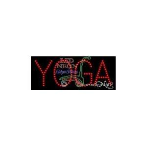  Yoga LED Business Sign 8 Tall x 24 Wide x 1 Deep 