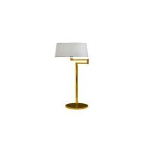  Zaneen Lighting D8 4062 Classic Table Lamp, Brass