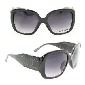  Fashion Women Sunglasses 4078 Black Snake Frame Black 