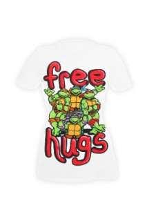  Teenage Mutant Ninja Turtles Free Hugs Girls T Shirt 