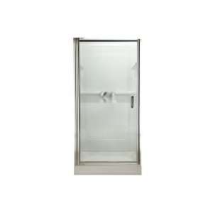 American Standard Framed Clear Glass Pivot Taller Shower Door with D 
