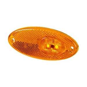HELLA 964295061 4295 Series Amber LED Side Marker Lamp with Reflex 