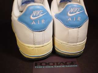 03 Nike dunk sb Air Force 1 WHITE BLUE JEWEL max 7.5 6  