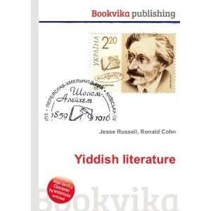  Yiddish literature Ronald Cohn Jesse Russell Books