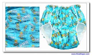 2215 084 JAPAN Adult Baby Diapers Plastic Pants Cover  