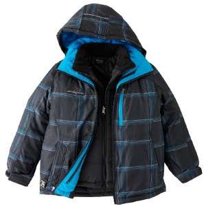 New Zero Xposur Ski Snow Winter 3 IN 1 Jacket Coat Boys Size Small 8 