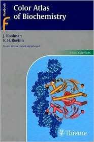 Color Atlas of Biochemistry, (1588902471), Jan Koolman, Textbooks 