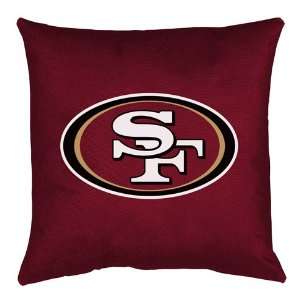   Room Pillow   San Francisco 49ers NFL /Color Deep Claret Size 18 X 18