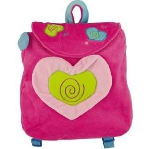  Sassafras Plush Heart Backpack 