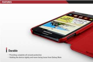 ZENUS Samsung Galaxy Note Leather Case N7000 MASSTIGE BLOCK FOLIO TYPE 