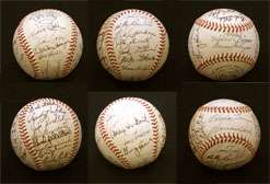 1953 Milwaukee Braves team signed baseball (26 sigs)  