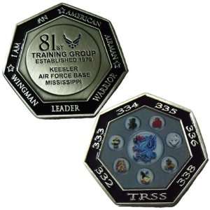  81st Training Group Challenge Coin 