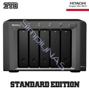  Synology DS1512+ 4TB (2 x 2TB) Integrated with Hitachi 