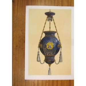  Pendant Lamp Severs Porcelain C1851 Print Color Antique 