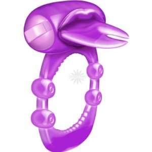  Forked Tongue C*ck Ring, Purple (pack Of 2) Hott Products 