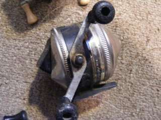 parts & repair fishing reels 4 Zebco 33, old fly reel, South Bend 