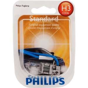  Philips H3 Standard Headlight Bulb, Pack of 1 Automotive