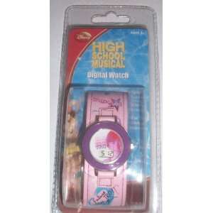   High School Musical Troy Pink Childrens Digital LCD Watch Electronics