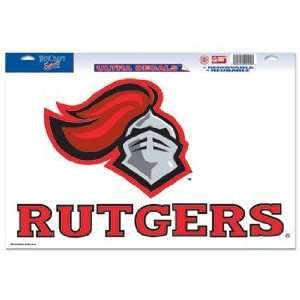  NCAA Rutgers Scarlett Knights Decal XL Style *SALE 