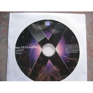  Apple OS 10.5 Leopard DVD 