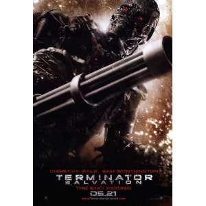  Terminator Salvation   DS 1 Sheet Movie Poster