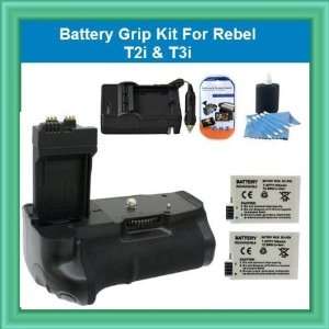   Charger For Rebel T2i/ EOS 550D T3i Digital SLR Bundle