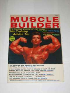 Muscle Builder Magazine January 1965 Freddy Ortiz  
