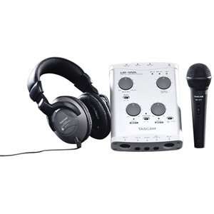  Tascam Track Pack T1 US122L Soundcard with Micrphone Pack 