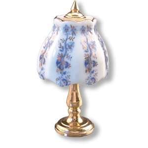  Reutters Porcelain Non Electric Blue Onion Table Lamp 