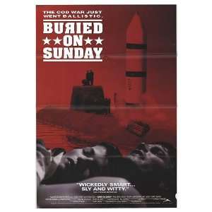  Buried On Sunday Original Movie Poster, 27 x 40 (1992 