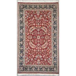 Pak Persian Area Rug with Silk & Wool Pile    Category 5x7 Rug 