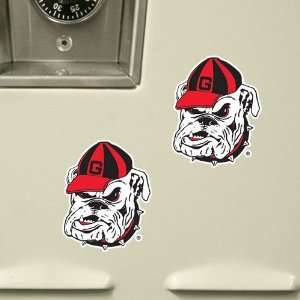 Georgia Bulldogs 6 Pack Stik able Party Decals  Sports 