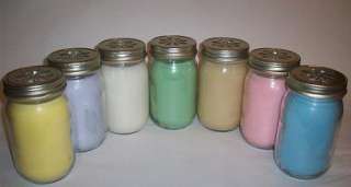 Four 100% Soy Wax Candles. You pick color & scent.  