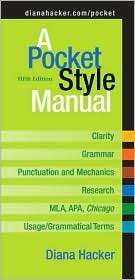 Pocket Style Manual, (0312452756), Diana Hacker, Textbooks   Barnes 