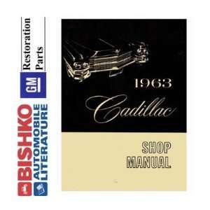  1963 CADILLAC 60 62 75 FLEETWOOD Service Shop Manual CD 