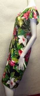Barbara Barbara Floral print Spring vintage DRESS 10 M  