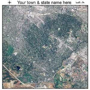   Photography Map of Atherton, California 2010 CA 