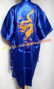 Chinese Man/Woman Dragon Sleepwear Robe Yukata  
