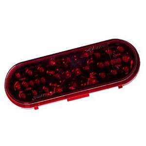  Maxxima M63200R 32 LED Oval Warning Strobe Light   Red 
