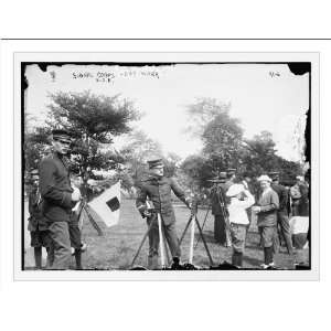   , Signal Corps, Day Work, Governors Island, N.Y.