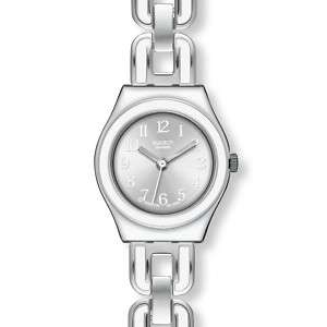 Swatch Irony White Silver Chain Ladies Watch YSS254G  