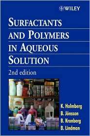 Surfactants and Polymers in Aqueous Solution, (0471498831), Krister 