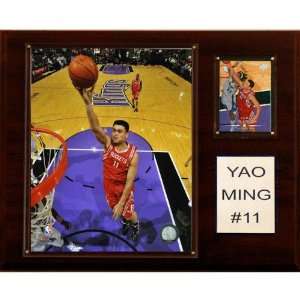  NBA Yao Ming Houston Rockets Player Plaque