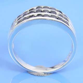 80 gm Sterling Silver Gemstone Ring (ILR 1342 B)  
