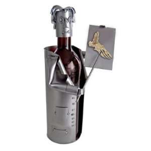   Holder H&K Steel Sculpture or Wine Caddy 6775 LI