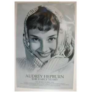   Hepburn Poster Audry the Secret People the Early Years
