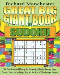 Great Big Giant Book of Sudoku